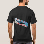 メンズ「We Will Get You」ブラックTシャツ Tシャツ (裏面)