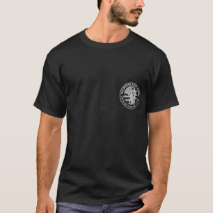 メンズGilpinか黒いタカの殴打のワイシャツ Tシャツ