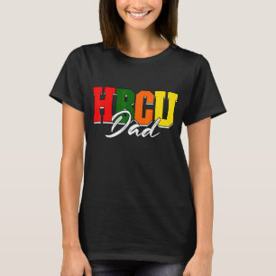 メンズHbcuパパ歴史的に黒い大学の卒業生 Tシャツ