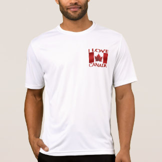 メンズI Love CanadaポロシャツCanadaゴルフシャツ Tシャツ