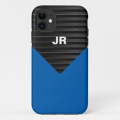 メンズiPhone 5つの堅いモノグラムのケース Case-Mate iPhoneケース (裏面)