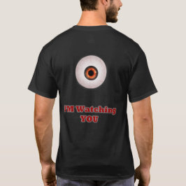 メンズI's Watching You Tシャツ(デザイン背面) Tシャツ