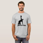 メンズKSVフィットネスロゴタンク Tシャツ (正面フル)