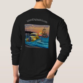 メンズL/S Tシャツ(IslandDigitalArt.comイメージ) Tシャツ