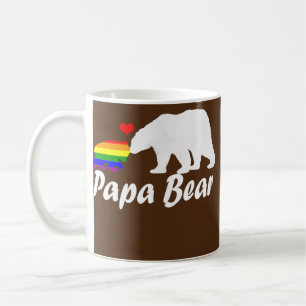 メンズLGBTパパベーゲイプライド平等の権利 コーヒーマグカップ
