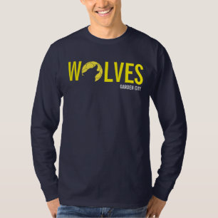 メンズLSサポータのT Tシャツ