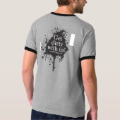 メンズmudRUNbeerのギア Tシャツ (裏面)