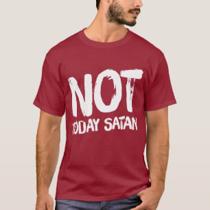 メンズNot TodayサタンTシャツ Tシャツ
