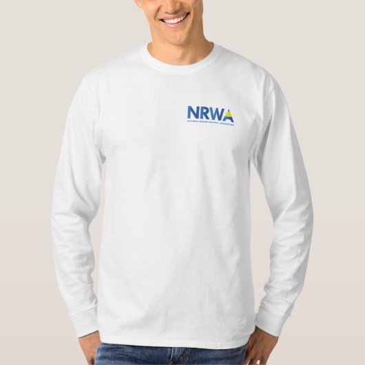 メンズNRWA長袖Tシャツ Tシャツ (正面)