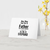 メンズStepdadのギフトのパパのStepdadの祖父 カード (黄色い花)
