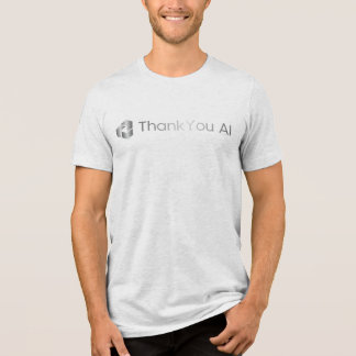 メンズTクラシックシャツ「Thank You AI」 トライブレンドＴシャツ