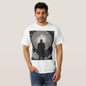 メンズTシャツのスケッチデザイン Tシャツ (正面フル)