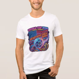 メンズTシャツのテーマ ワールドカップ2026 トライブレンドＴシャツ