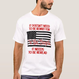 メンズTシャツの再読が必要 Tシャツ