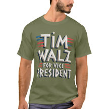 メンズTシャツ副社長のTIM WALZ