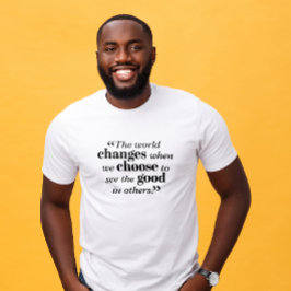 メンズTシャツ感動的引用文 Tシャツ