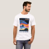 メンズTシャツ2024 Eclipse Mazatlan 太陽の Mexico Tシャツ (正面フル)