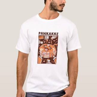 メンズTシャツ かわいいパンケーキ,T-SHIRT ケーキ Tシャツ
