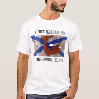 メンズTシャツ-ギャリーの一族「私はちょうどRaidedを得ました Tシャツ