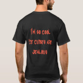 メンズTシャツ、クールTシャツ Tシャツ (裏面)