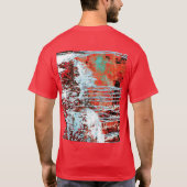 メンズTシャツ - コロージョンパルス Tシャツ (裏面)