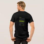 メンズTシャツ トライブレンドTシャツ (裏面全面)