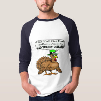 メンズTシャツ-トルコの気違いの病気 Tシャツ