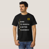 メンズTシャツ - ドリームバイブ Tシャツ (正面フル)