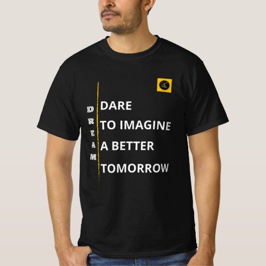 メンズTシャツ - ドリームバイブ Tシャツ (正面)