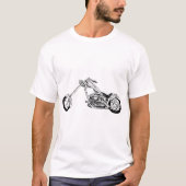 メンズTシャツ – バイク Tシャツ (正面)