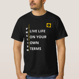 メンズTシャツ - フリーダムバイブ Tシャツ