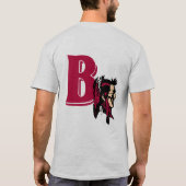 メンズTシャツ：ブラブズのロゴ表裏(20102) Tシャツ (裏面)