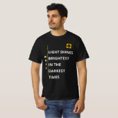 メンズTシャツ - ホープバイブ Tシャツ (正面フル)