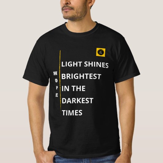 メンズTシャツ - ホープバイブ Tシャツ (正面)