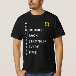メンズTシャツ - レジリエンス・バイブ Tシャツ