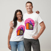 メンズTシャツ レトロラジオ Tシャツ (ユニセックス)