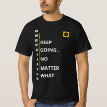 メンズTシャツ - 止まらないポジティブ