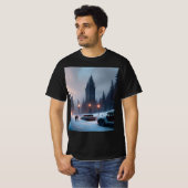 メンズTシャツ – A Winter City Tシャツ (正面フル)