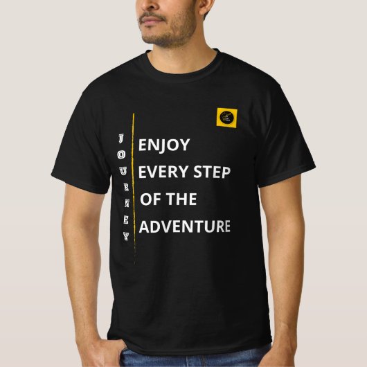 メンズTシャツ - Journey Vibe Tシャツ (正面)