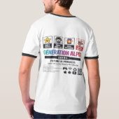 メンズTシャツ Tシャツ (裏面フル)