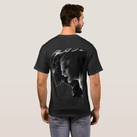 メンズTシャツ Tシャツ (裏面フル)