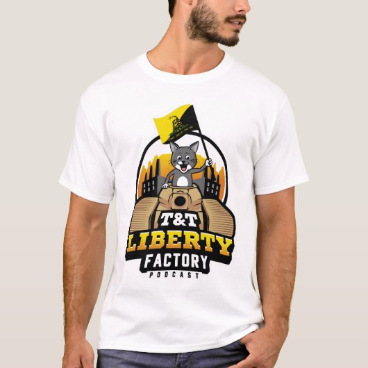 メンズTシャツby T&T Liberty Factory Tシャツ (正面)