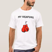 メンズTシャツMy Weapons Tシャツ (正面)
