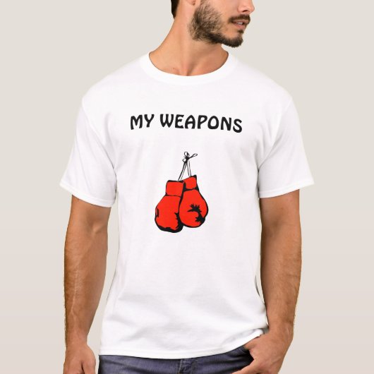 メンズTシャツMy Weapons Tシャツ (正面)