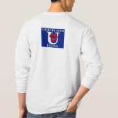 メンズTDU長袖 Tシャツ (裏面)