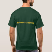 メンズXL EggnationティーのTastemaster大将 Tシャツ (裏面)
