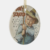 メンソラトゥムエフェメラを使用してスクラッチしない セラミックオーナメント (右)