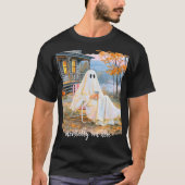 メンタルはここにいる おかしい幽霊の秋 Tシャツ (正面)