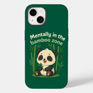 メンタルは竹林の中 – かわいいパンダ iPhone カ Case-Mate iPhone 14ケース
