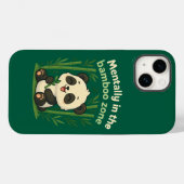 メンタルは竹林の中 – かわいいパンダ iPhone カ Case-Mate iPhoneケース (裏面 (横))